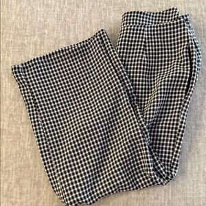 Black and White Checkered Pants